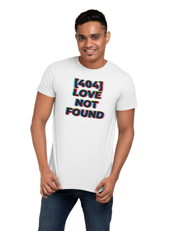 404 Error Love Not Found Men's T-Shirt