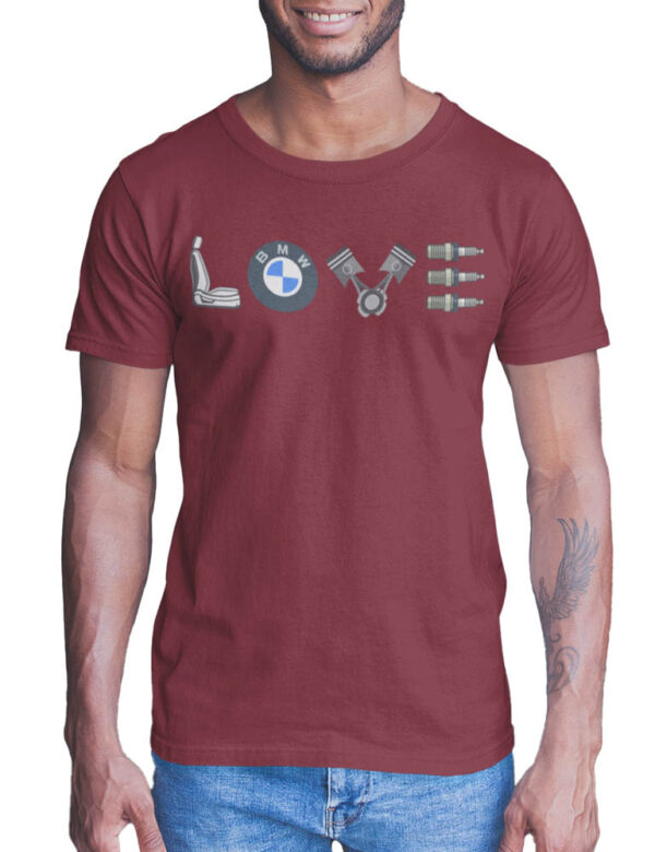 BMW Car Love T-Shirt for Men