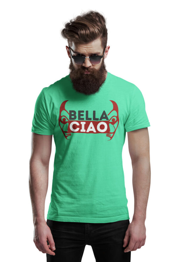 Bella Ciao Face without Glitch T-Shirt for Men