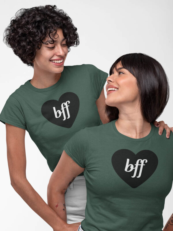 Besties Best Friend Forever Pair Women's T-Shirt - Image 7