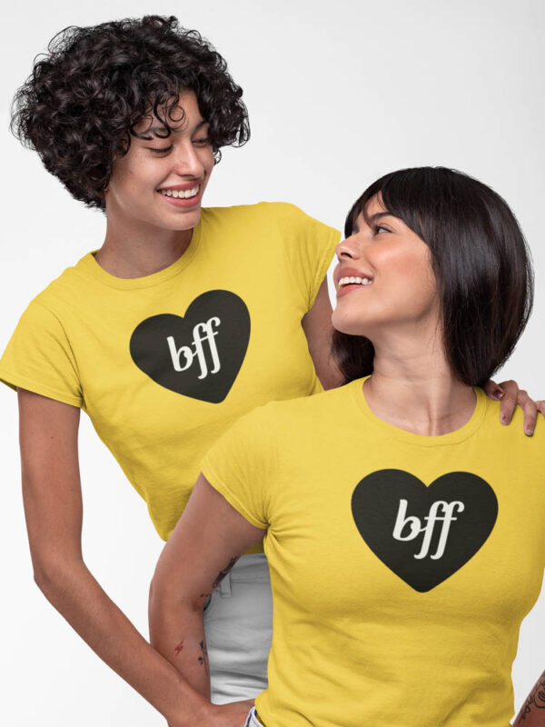 Besties Best Friend Forever Pair Women's T-Shirt - Image 6