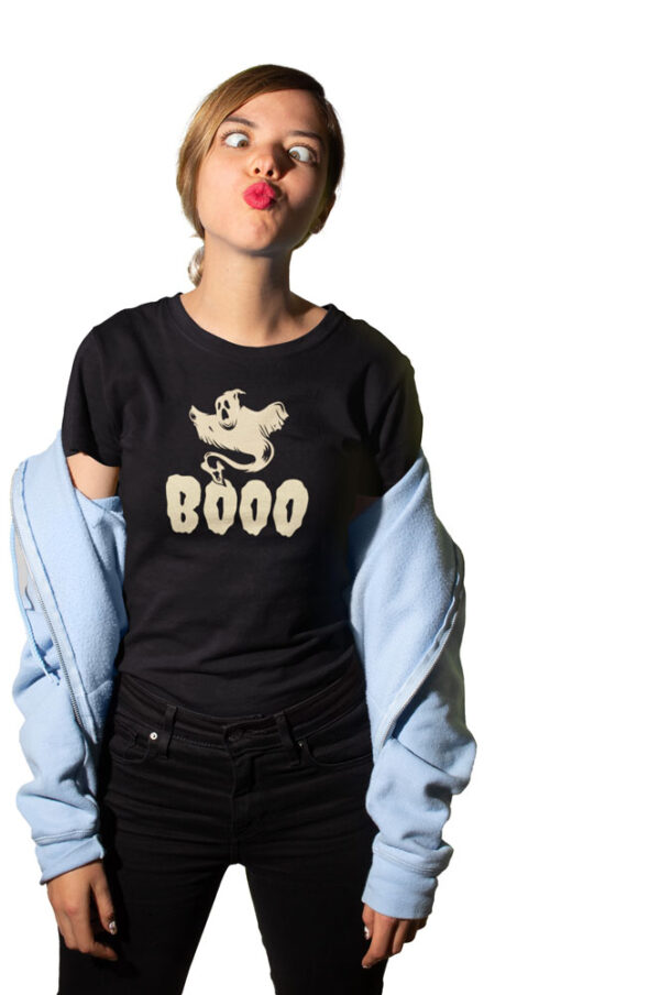 Booo Ghost Goofy Women's T-Shirt - Image 6