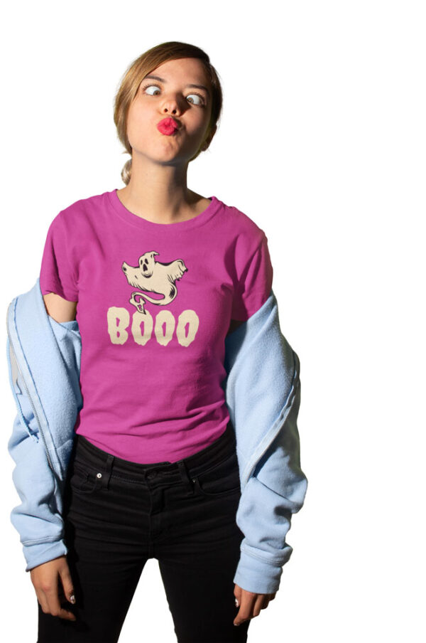 Booo Ghost Goofy Women's T-Shirt - Image 2