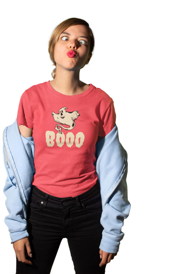 Booo Ghost Goofy Women's T-Shirt - Image 4