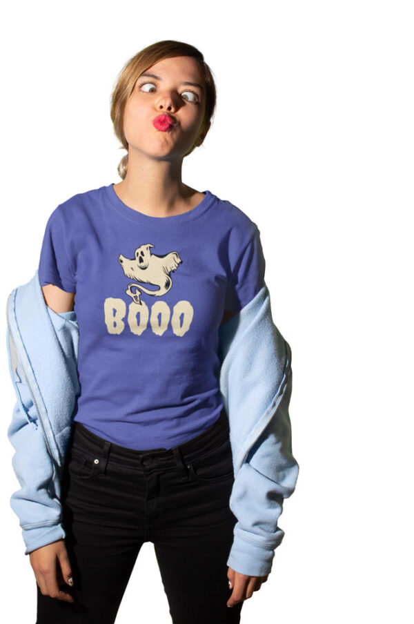 Booo Ghost Goofy Women's T-Shirt - Image 5