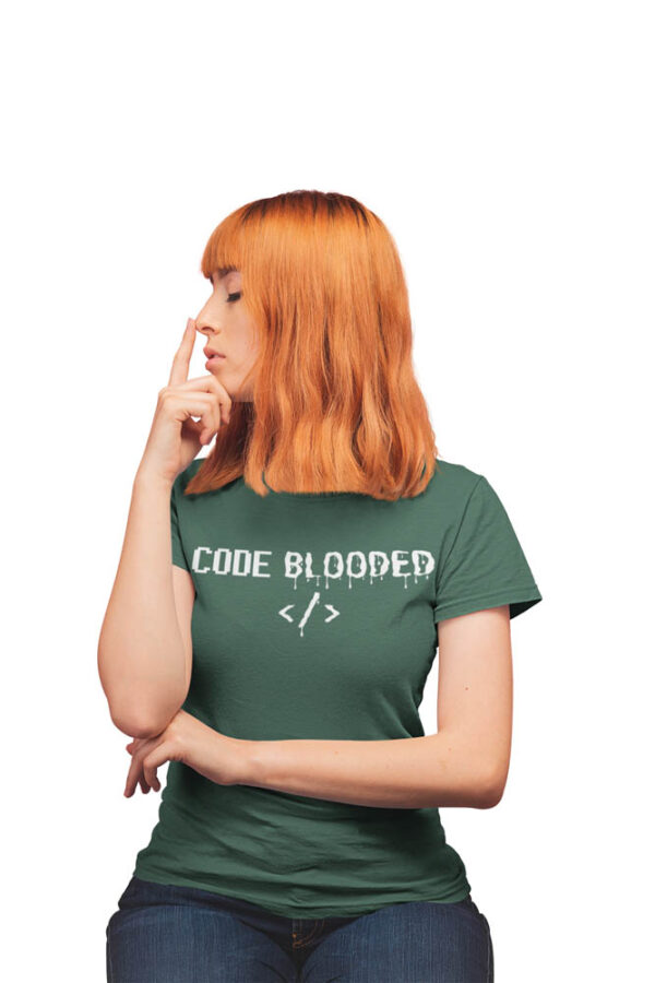 CODE Blooded Programmer Women's T-Shirt - LT