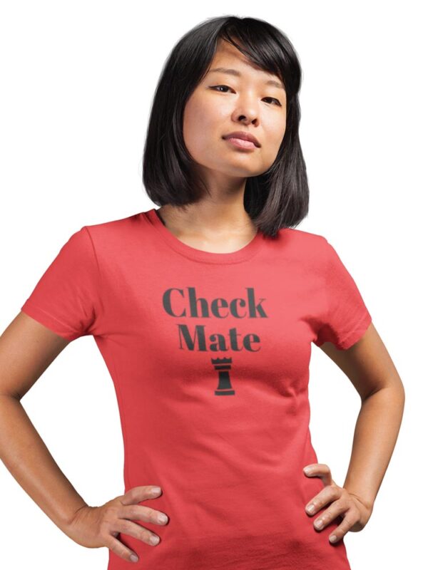 Check Mate Women's T-Shirt - Image 5