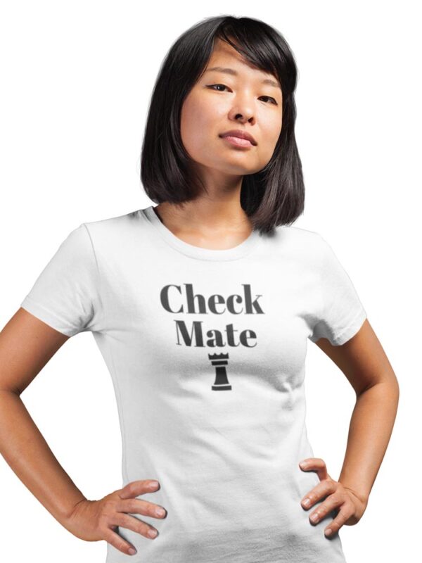 Check Mate Women's T-Shirt - Image 2