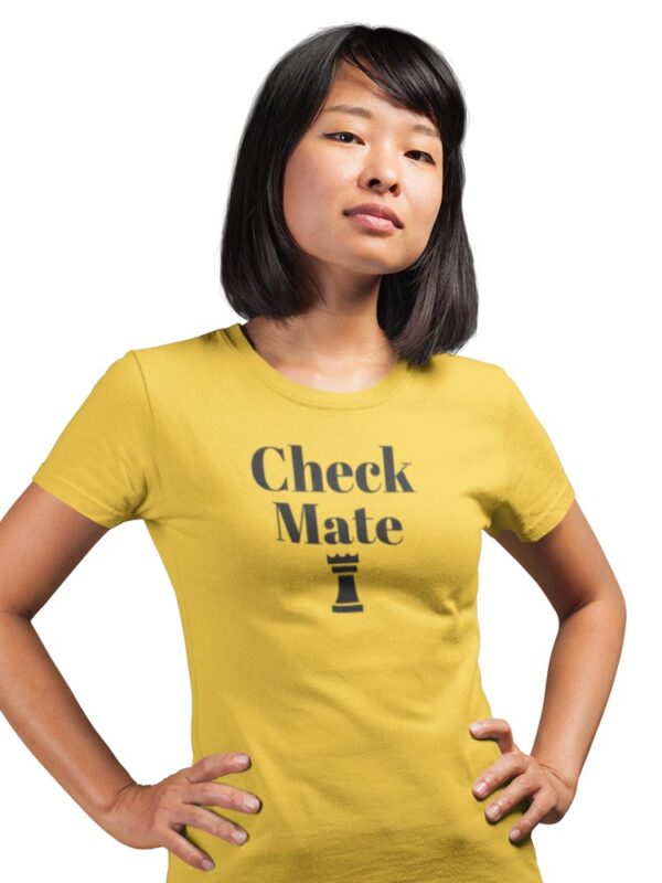 Check Mate Women's T-Shirt - Image 3