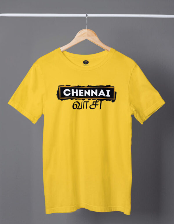 Chennai Vaasi Men’s T-Shirt - DK - Image 5