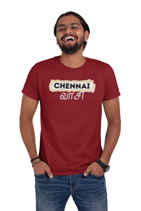 Chennai Vaasi Men's T-Shirt LT - Image 3