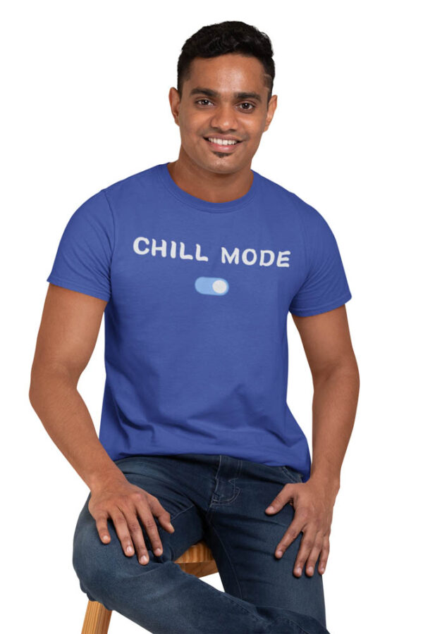 Chill Mode On Positivity T-Shirt for Men - LT - Image 3