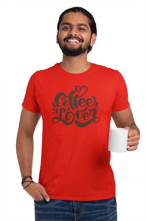 Coffee Lover V2 Men's T-Shirt - Image 3