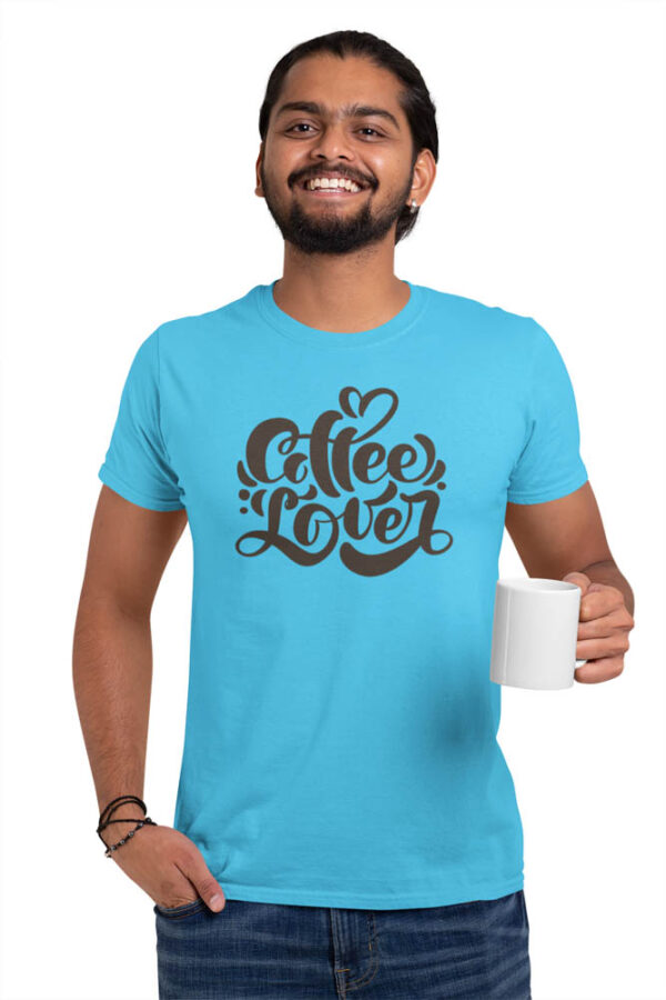 Coffee Lover V2 Men's T-Shirt - Image 4