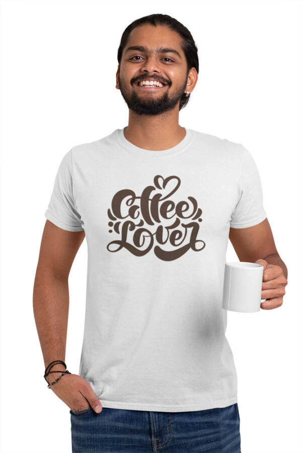 Coffee Lover V2 Men's T-Shirt - Image 5