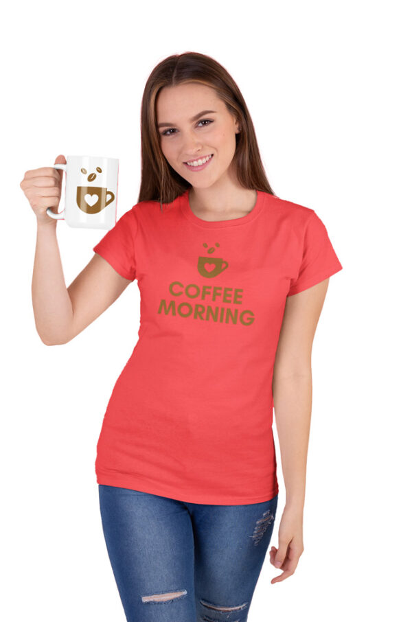 Coffee Morning Women's T-Shirt - Image 5