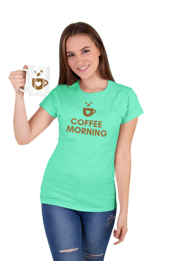 Coffee Morning Women's T-Shirt - Image 2