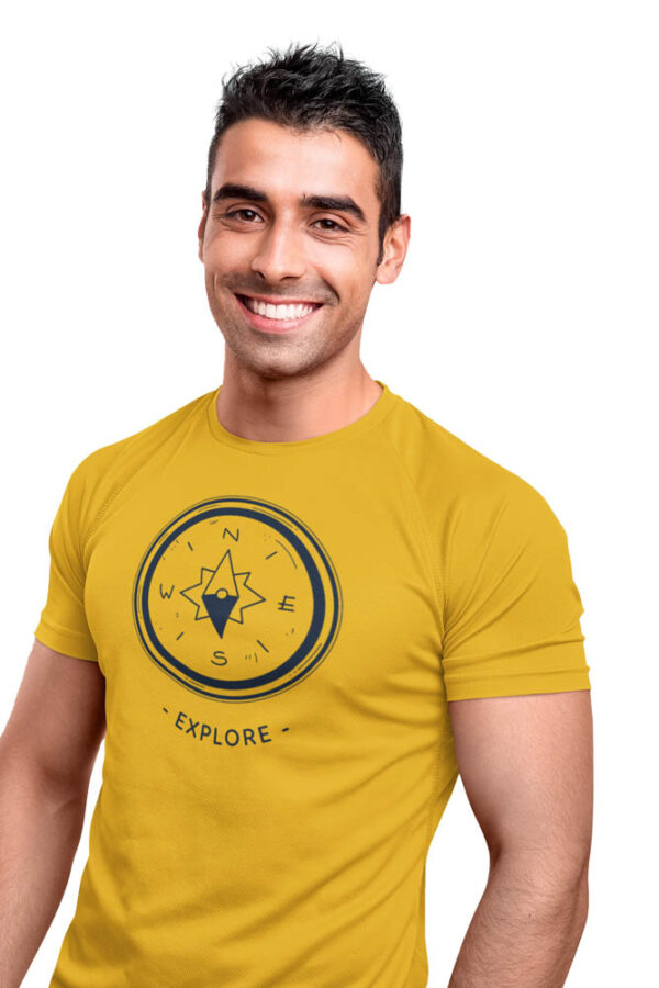 Compass Explore Men's T-Shirt - Image 2