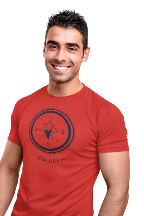 Compass Explore Men's T-Shirt - Image 3