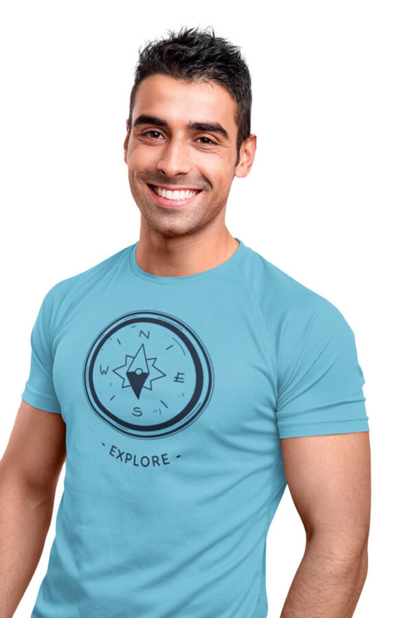 Compass Explore Men's T-Shirt - Image 4