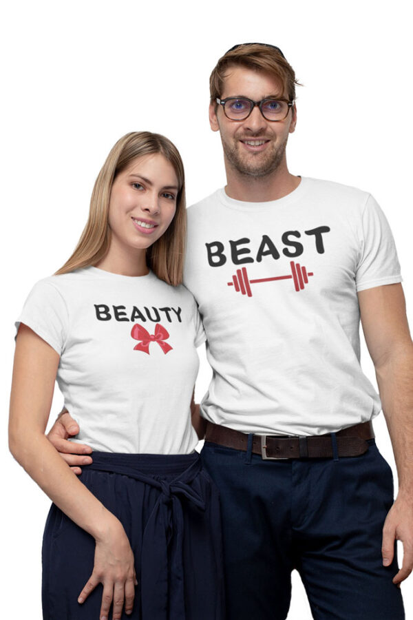 Beauty Beast Couple Love T-Shirt – DK