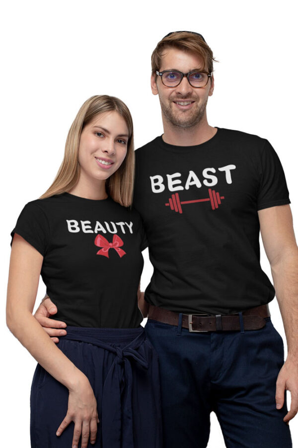 Beauty Beast Couple Love T-Shirt - LT