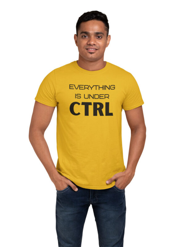 Everything is Under CTRL Programmer T-Shirt for Men - DK - Image 5