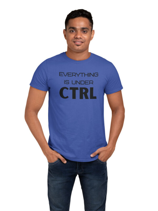 Everything is Under CTRL Programmer T-Shirt for Men - DK - Image 2