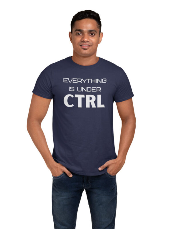 Everything is Under CTRL Programmer T-Shirt for Men - LT - Image 4