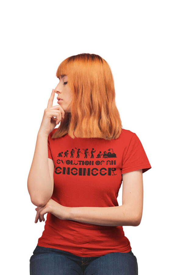 Evolution of an Engineer T-Shirt for Women - DK - Image 3