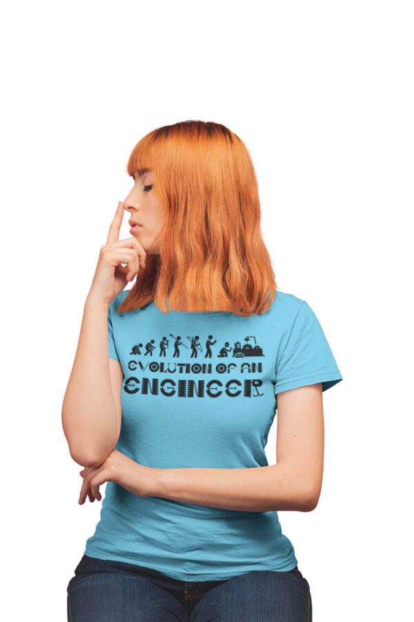 Evolution of an Engineer T-Shirt for Women - DK - Image 4