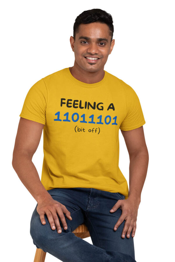 Feeling a Bit Off 0101 Programmer T-Shirt for Men - DK