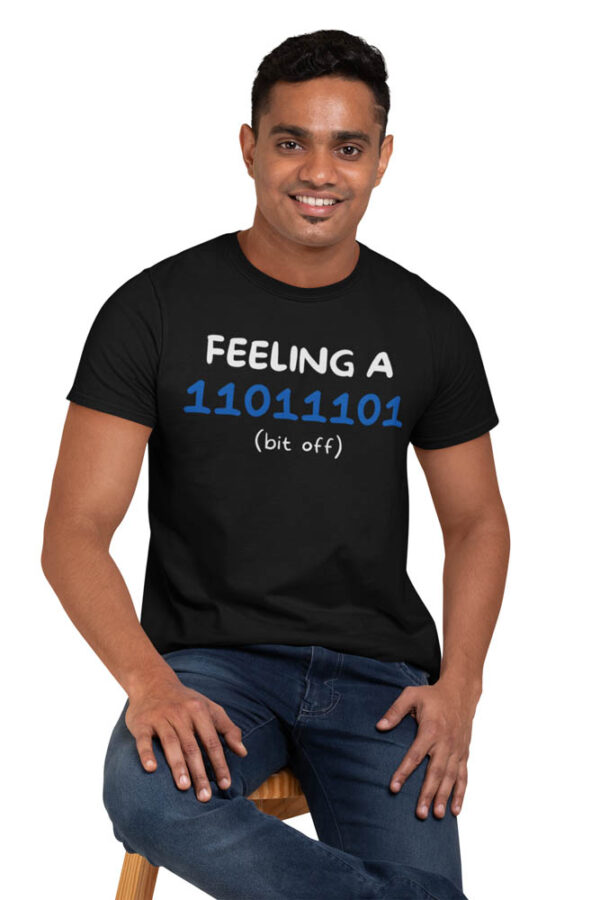 Feeling a Bit Off 0101 Programmer T-Shirt for Men - LT