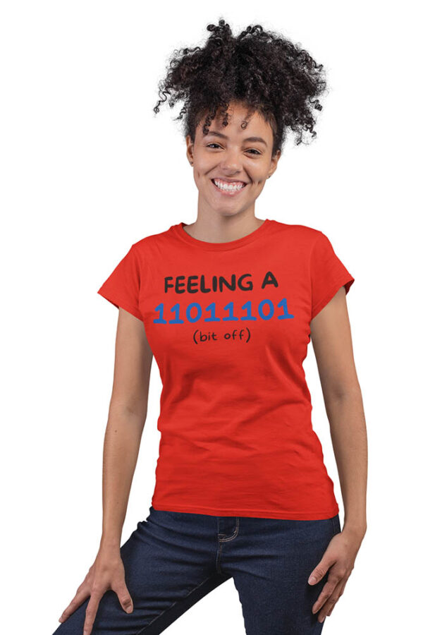 Feeling a Bit Off Programmer T-Shirt for Women - DK - Image 5