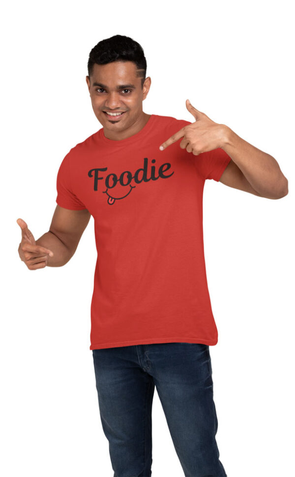 Foodie Lick T-Shirt for Men - DK - Image 4