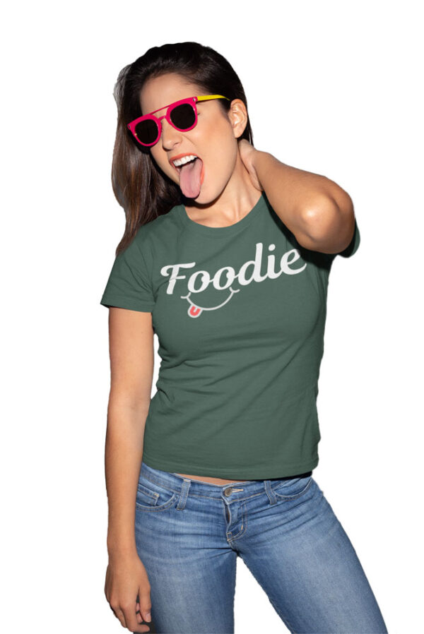 Foodie Tongue Lick T-Shirt for Women - LT - Image 3