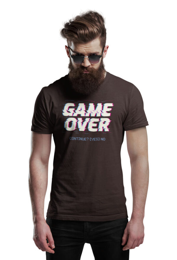 Game Over Gaming T-Shirt for Men - Image 3