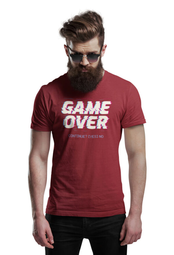 Game Over Gaming T-Shirt for Men - Image 4