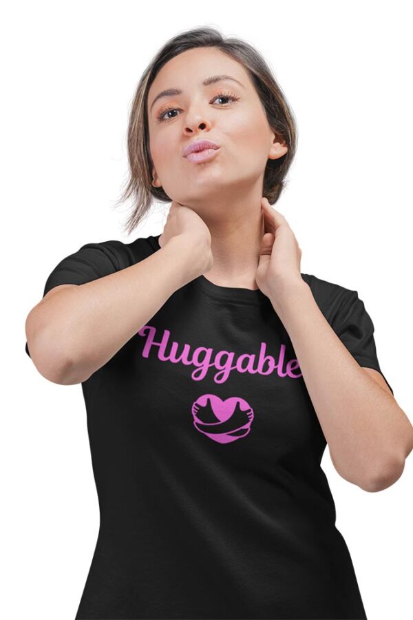 HUGGABLE Heart Women's T-Shirt - Image 4