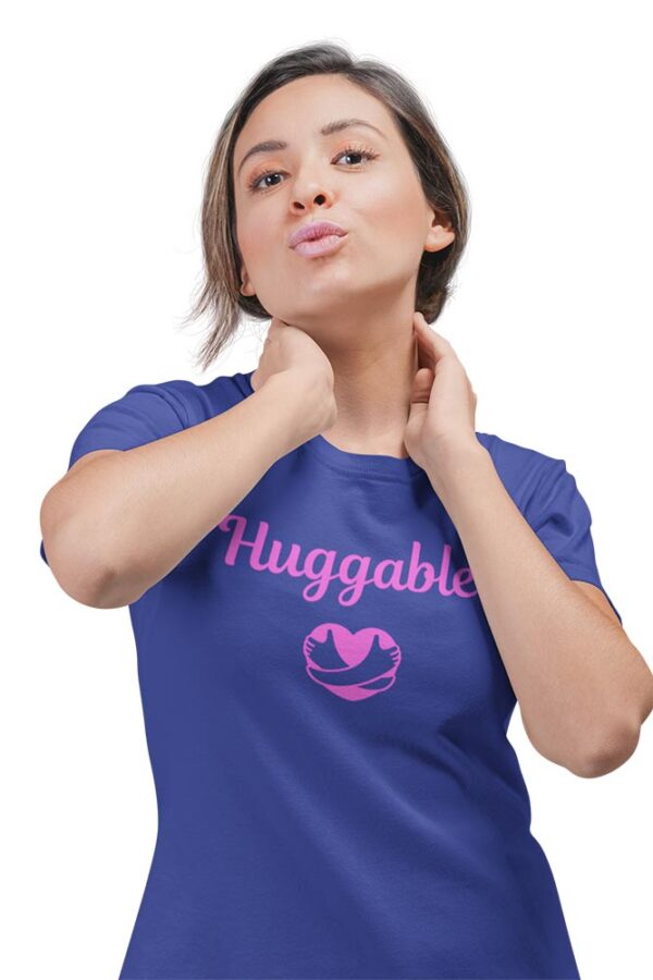 HUGGABLE Heart Women's T-Shirt - Image 2