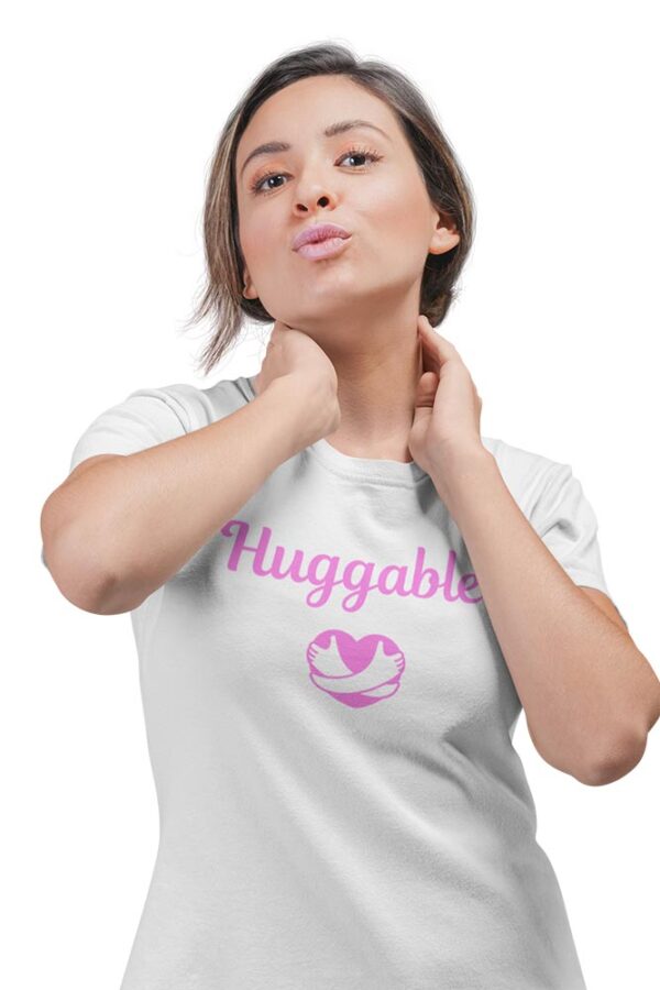 HUGGABLE Heart Women's T-Shirt - Image 3