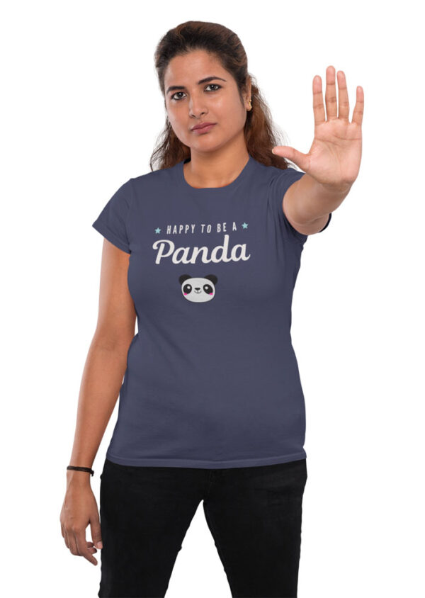 Happy to be a Panda Women's T-Shirt - Image 7