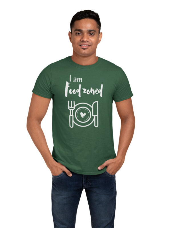 I'm Food zoned | Foodie T-Shirt for Men - LT - Image 2