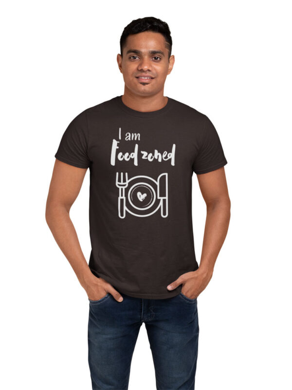 I'm Food zoned | Foodie T-Shirt for Men - LT - Image 3