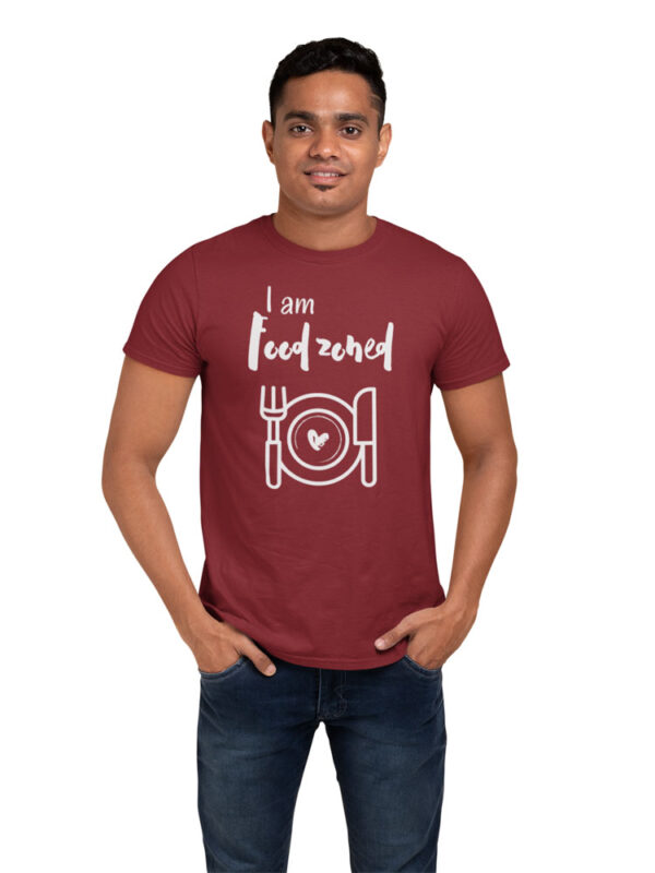 I'm Food zoned | Foodie T-Shirt for Men - LT - Image 4