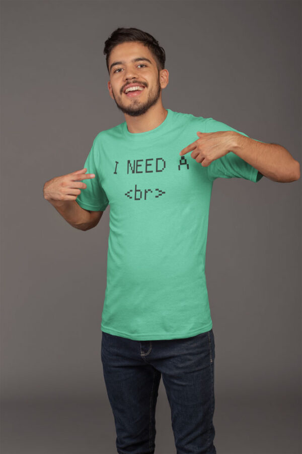 I Need A Break Coder Programming T-Shirt for Men - DK - Image 5