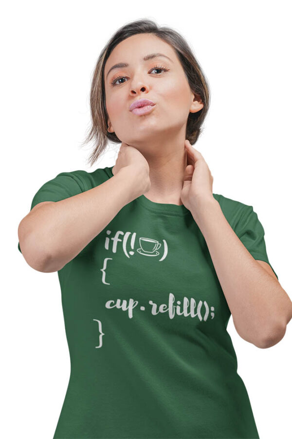 If Not Coffee Refill Programmer T-Shirt for Women - LT