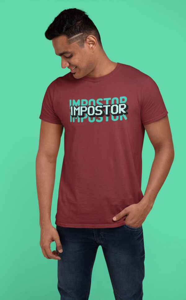 Imposter Among Us Gaming T-Shirt for Men - Image 8