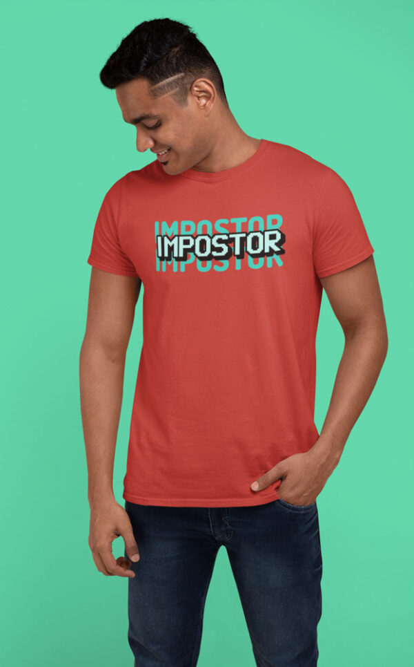 Imposter Among Us Gaming T-Shirt for Men - Image 2