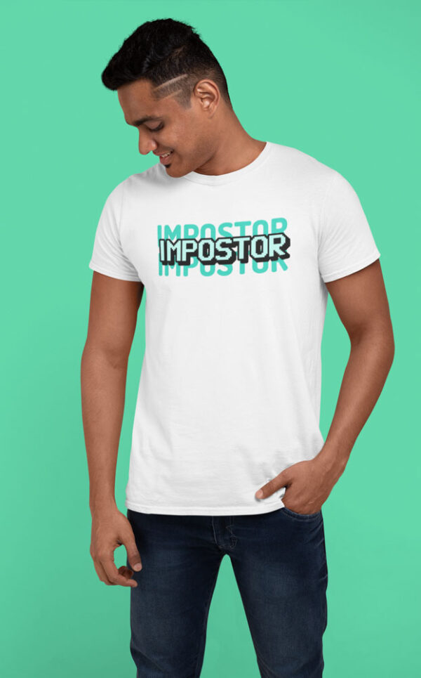 Imposter Among Us Gaming T-Shirt for Men - Image 4